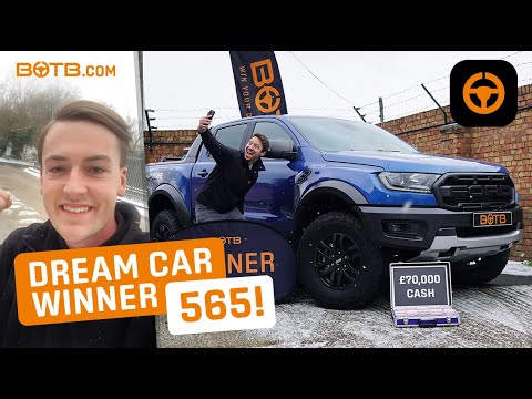 BOTB Winner! Week 5 2021 (1st - 7th February) - Kai Sellers - Ford Ranger Raptor + £70k