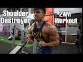SHOULDER DESTROYER WORKOUT at 2 AM - KEN HANAOKA
