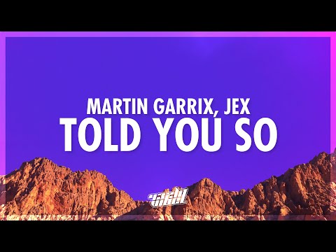 Martin Garrix, Jex - Told You So (Lyrics) | something in my body something that's in my soul (432Hz)