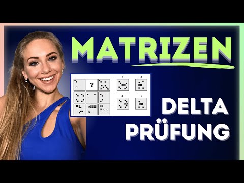 ✍🏼🧮 Matrizen Deltaprüfung - Matrizen Übungen von LEICHT bis SCHWER