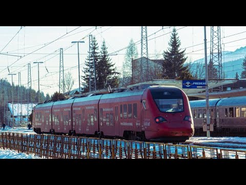 Trenuri la Predeal / 24 ianuarie 2020 / CFR Calatori, Softrans, Regio Calatori