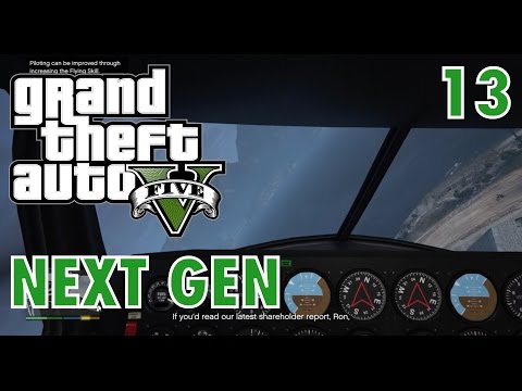 GTA 5 Next Gen Walkthrough Part 13 - PS4/ XBOX ONE - Nervous Ron! - Grand Theft Auto V