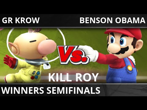 Kill Roy (WiiU) - GR Krow VS NG Benson Obama - Winners Semifinals