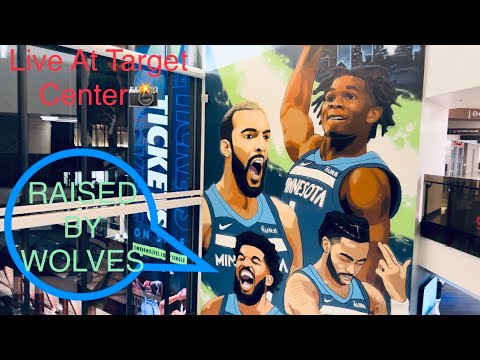 🌘Minnesota Timberwolves VS Brooklyn Nets At Target Center Plus Some New Features #RaisedByWolves