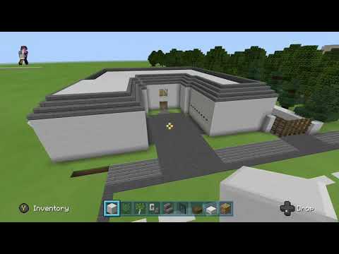 Building Cj so cool's house in minecraft part 1