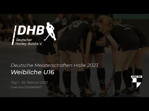 Deutsche Meisterschaften Halle 2023 - Weibliche U16 - Samstag