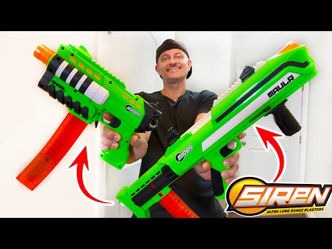 Nerf Destroyer - SIREN Blasters!