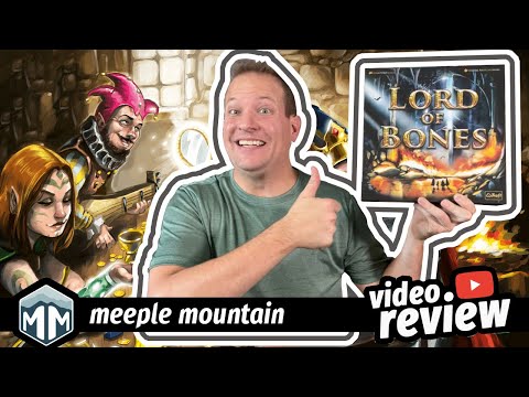 Dungeons and Skeletons - The Lord of Bones Review - Boardgame Brody