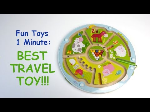 haba town maze magnetic game