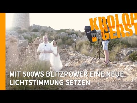 MIT 500WS BLITZPOWER EINE NEUE LICHTSTIMMUNG SETZEN 🏰 ON LOCATION 🏰 Krolop&Gerst