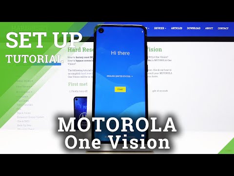 How to set up Motorola One Vision - Activation Process