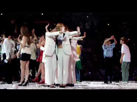 [Reupload] DAY 2 Ending Stage all stars @ KCON LA 2016