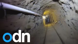 Mexican authorities find drug tunnel close to US border