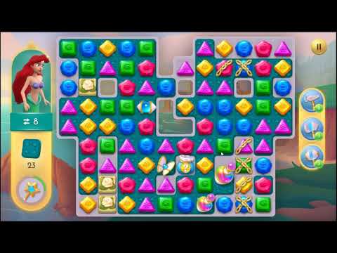 Disney Princess Majestic Quest Level 218 - NO BOOSTERS + FULL STORY 👸 | SKILLGAMING ✔️