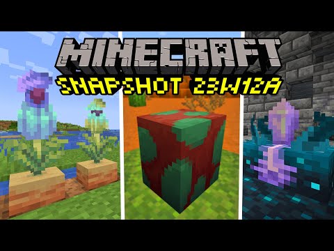 NEW STRUCTURE ADDED & SNIFFER EGG! Minecraft 1.20 Snapshot 23w12a!