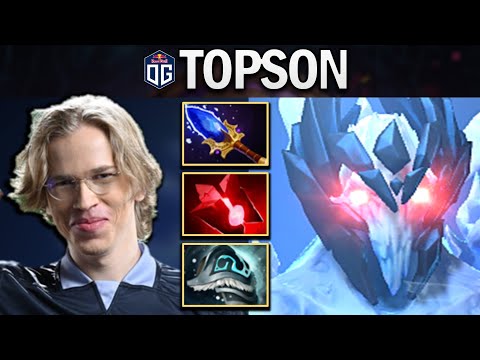 OG.TOPSON ANCIENT APPARITION WITH 17 KILLS - DOTA 2 7.27 GAMEPLAY
