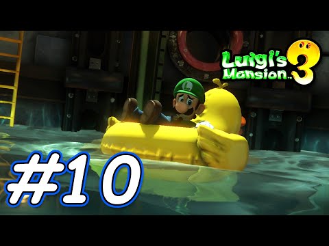 Luigi's Mansion 3 | Floor B2 - Boilerworks - Clem (Mechanic Ghost Boss) | Walkthrough Part #10