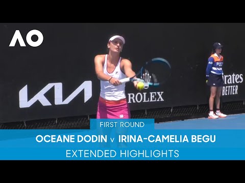 Oceane Dodin v Irina-Camelia Begu Extended Highlights (1R) | Australian Open 2022