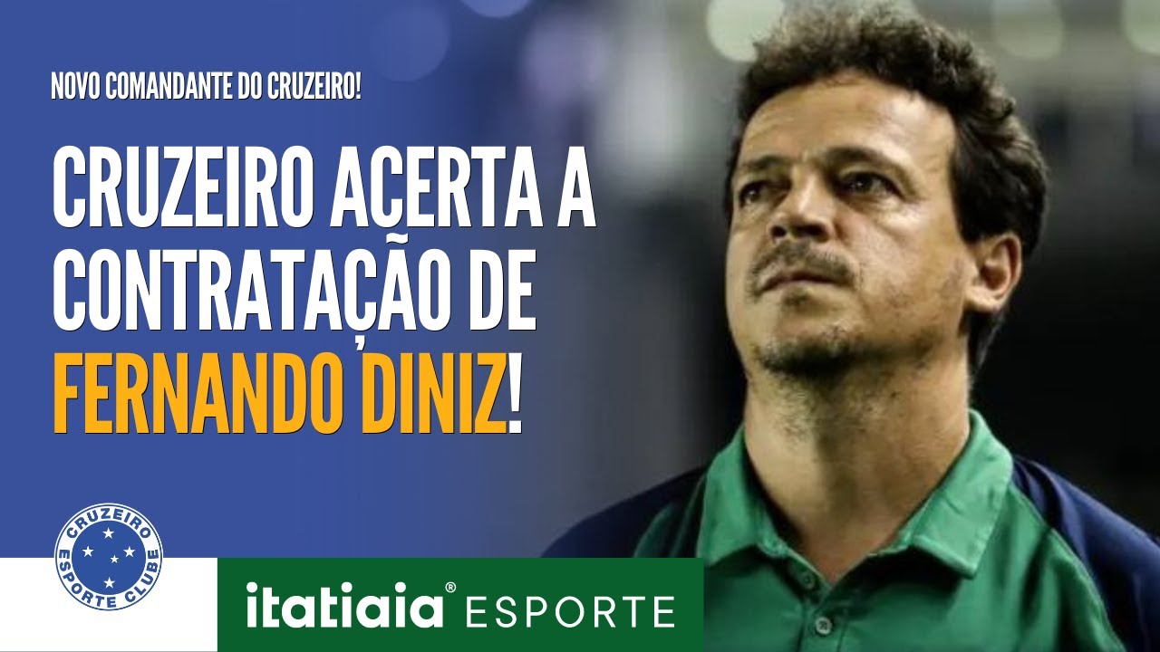 CRUZEIRO ACERTA CONTRATAÇÃO DE TÉCNICO FERNANDO DINIZ; VEJA DETALHES