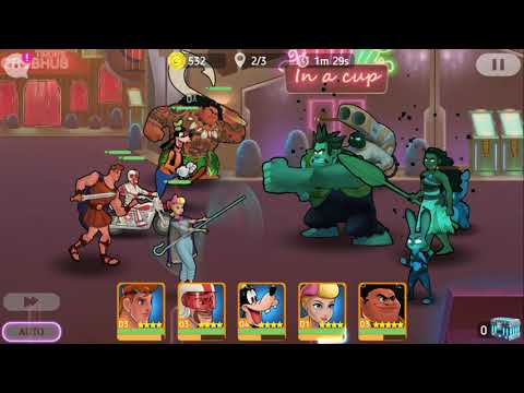 Disney Heroes: Battle Mode (PC) Part 73: Campaign - Ch. 13 - Normal & Elite