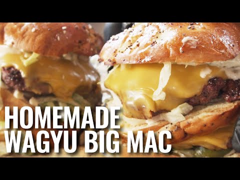 The ultimate homemade Big Mac with Wagyu beef | Fast Food Series | recteq