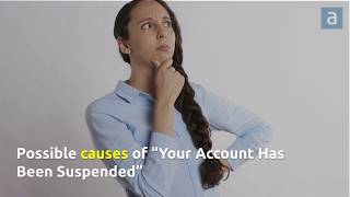 "Your Account Has Been Suspended” by hosting provider – Possible causes and fixe