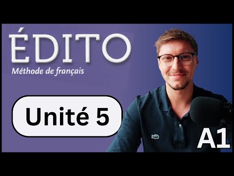 Édito A1 Unit 0 Beginners Full French Class