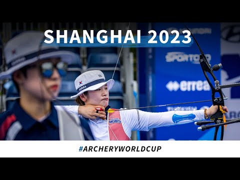 Kang Chae Young v An San – recurve women Semifinal 1 | Shanghai 2023 World Cup S2