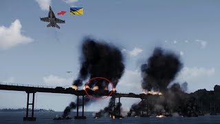 Russian logistics is broken! Explosion in French air Collapsed bridge in Crimea.