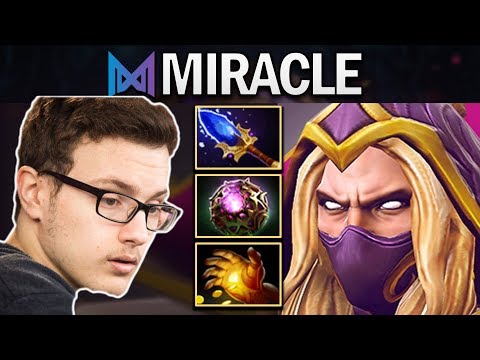 NIGMA.MIRACLE INVOKER - HARD TO CARRY TEAM - DOTA 2 7.23 GAMEPLAY