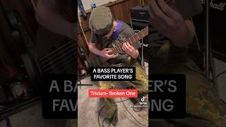 A BASS PLAYERS FAVORITE SONG#music #metal #bass #trivium #brokenone #departure #departureband #band