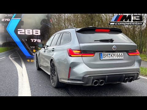 BMW M3 G81 Touring | 0-100 0-60 1/4 Mile & TOP SPEED