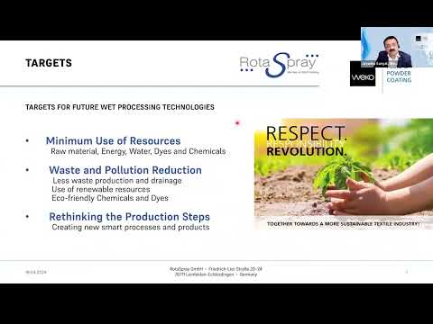 Reduce your carbon footprint with minimal application in dyeing and finishing