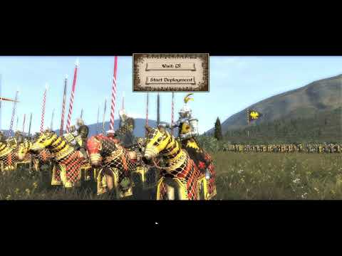 Medieval 2 Total War - HRE General with Insanity Trait gives a Speech