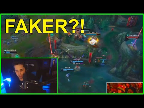 IWD reacts to Faker INSANE TP play