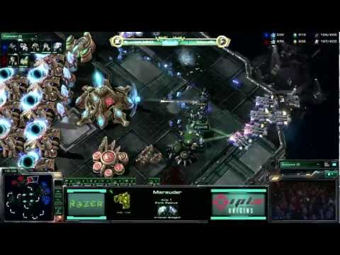 White-Ra - best drop defence EVER - StarCraft 2