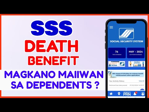Magkano Makukuha sa SSS Deceased Member | SSS Dependent Pension SSS Death Claim Benefit