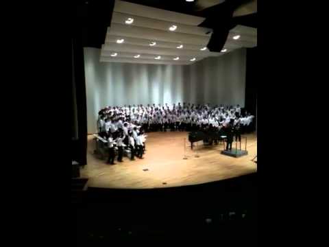 2012 Georgia All State Men's Senior Choir - Kpanlongo