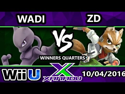 S@X 170 - SS | WaDi (Mewtwo) Vs. ZD (Fox) Winners Quarters - Smash Wii U - Smash 4