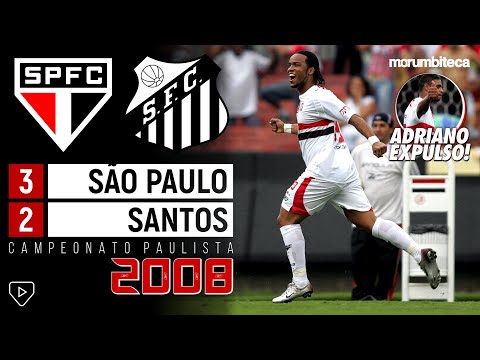 São Paulo 3x2 Santos - 2008 - THE BAD BOYS COMMAND THE COMEBACK!🔥
