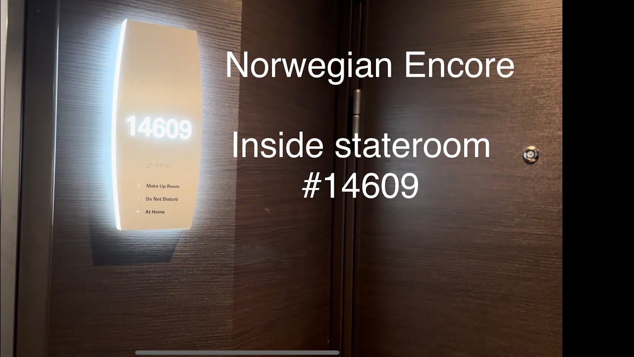 Norwegian Encore - Cabin 14609 - Video 2