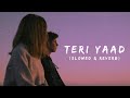 TERI YAAD(SLOWED & REVERB)||ADITYA RIKHARI