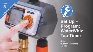 How to Program the Holman WaterWhiz™ (CO4002)