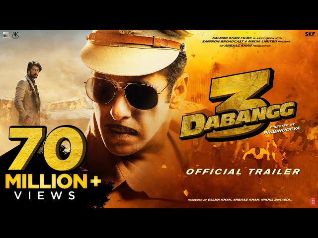 Dabangg 3 trailer: Salman Khan's returns as Chulbul Pandey