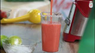 Refrescante Margarita virgen de fresa - Recetas Caseras