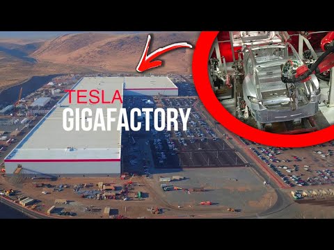 Inside Look At The $5 Billion Tesla Gigafactory In Texas