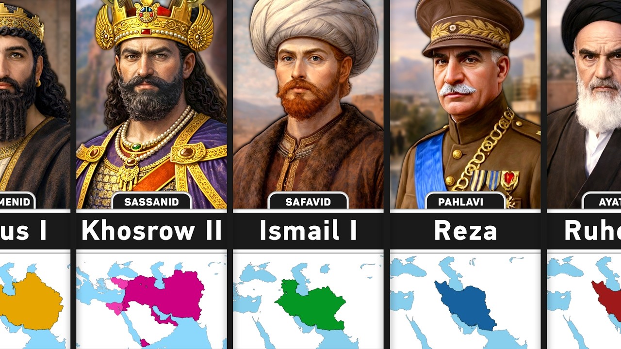 Timeline of Iran! From Achaemenid Era to Modern Day (580 BCE - 2026)