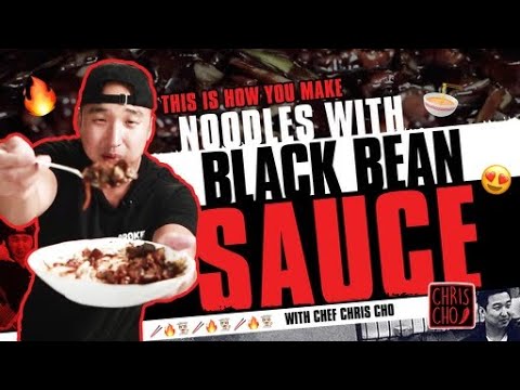 This is How You Make Noodles with Black Bean Sauce | w/ Chef Chris Cho