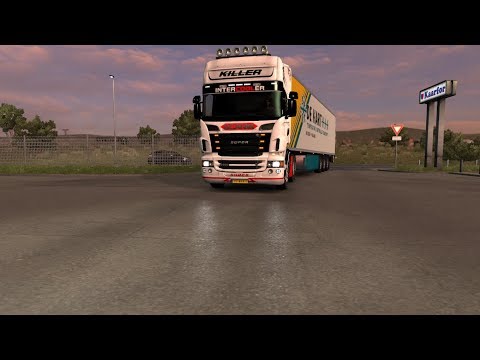 ETS2 SCANIA R500 V8 Clermont To Nice One Person Driver View