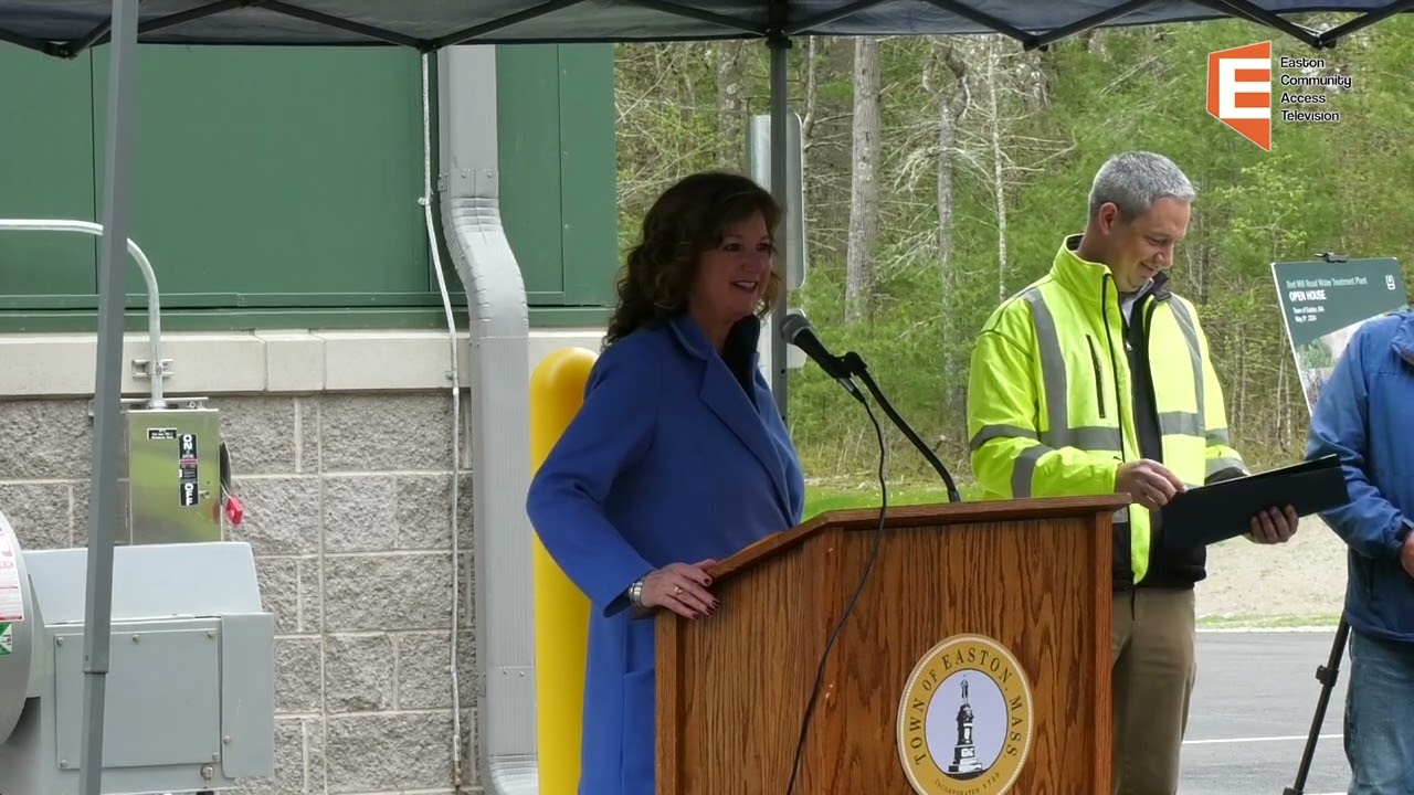 Red Mill Water Plant Ribbon Cutting and Tour